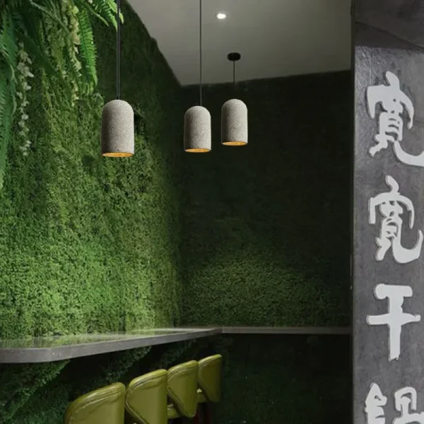 Nordic Ins Pendant Lamp for Dining Room Bedroom Study Mall Unique Cement hanglamp woonkamer home decor Pendant Light - Image 4