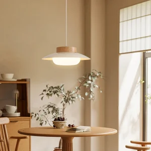 Nordic Cream Wind LED Pendant Light Art Decorative Hanging Lamp For Kitchen Island Dining Room Bedside Modern Lighting Fixtures